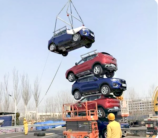設備吊裝服務-品牌汽車疊羅漢表演 設備吊裝服務-品牌汽車疊羅漢表演